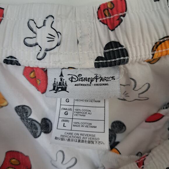 Disney Parks Mickey Mouse Parts Lounge Pants Size Large - Picture 4 of 7